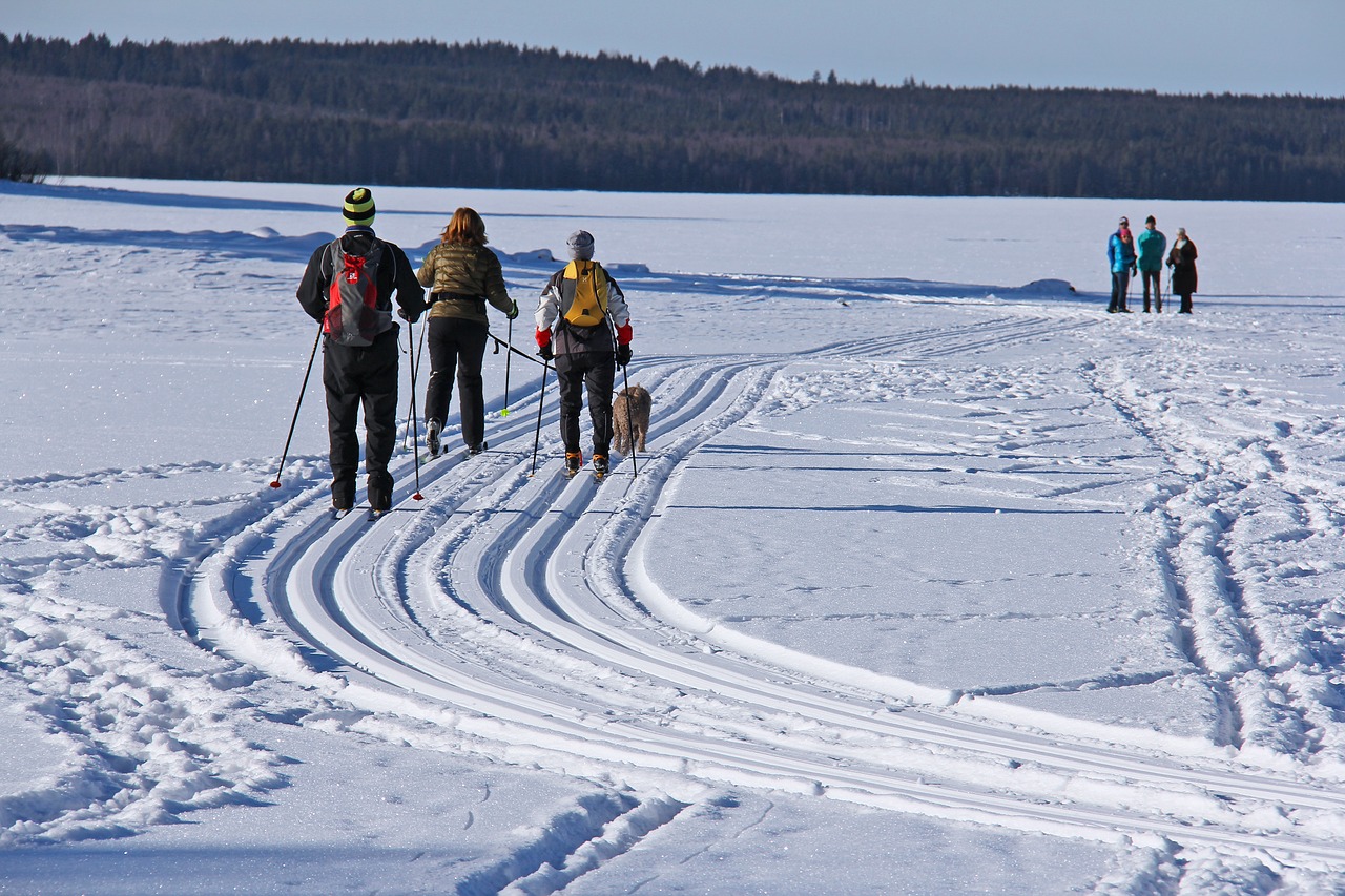 Wintersport in Zweden